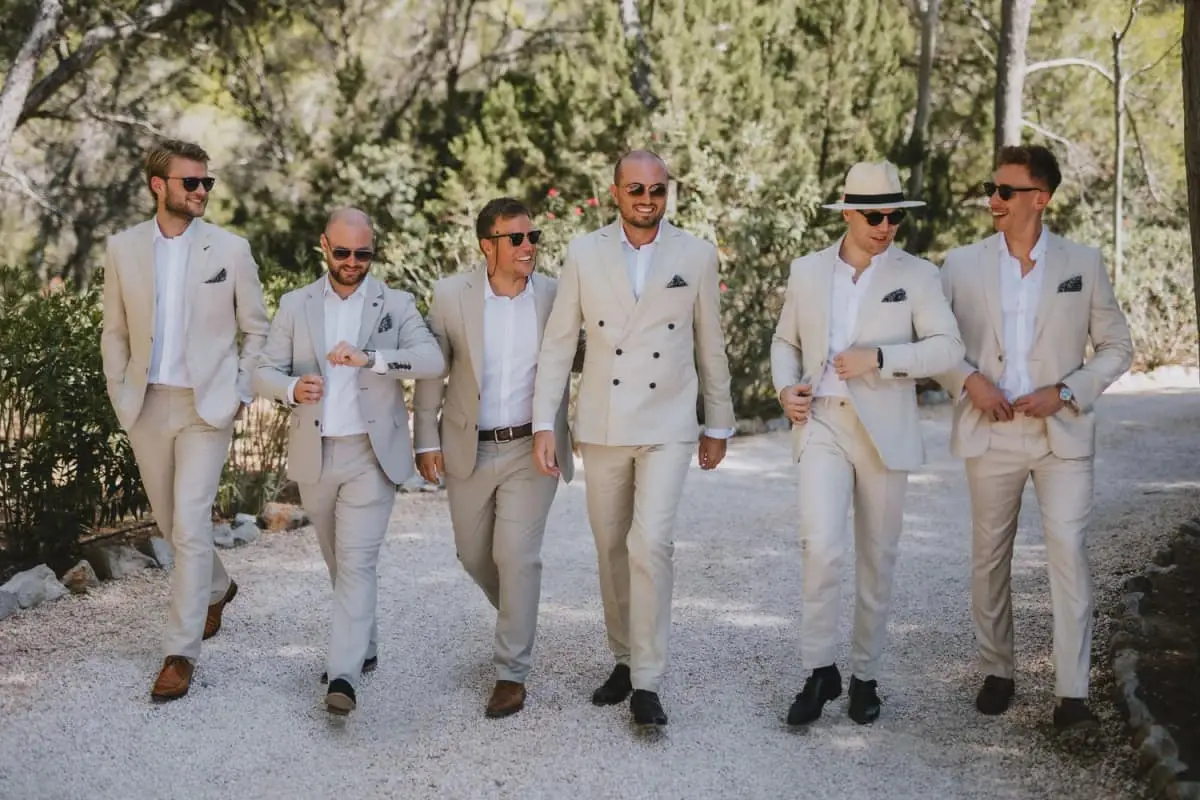 Lydia and Mitch's clifftop wedding at Casa La Vista, Ibiza